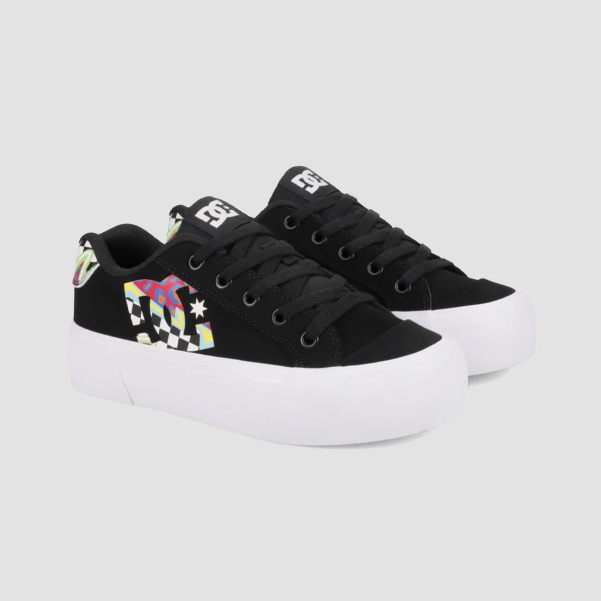 DC Chelsea PT Shoes - Black/Multi - Womens - Image 2