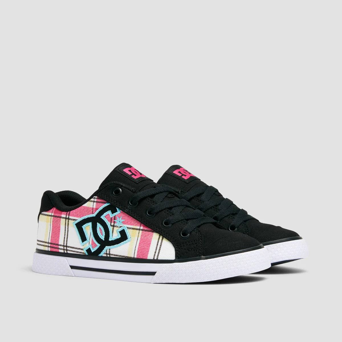 DC Chelsea Shoes - Grunge Plaid - Womens - Image 2