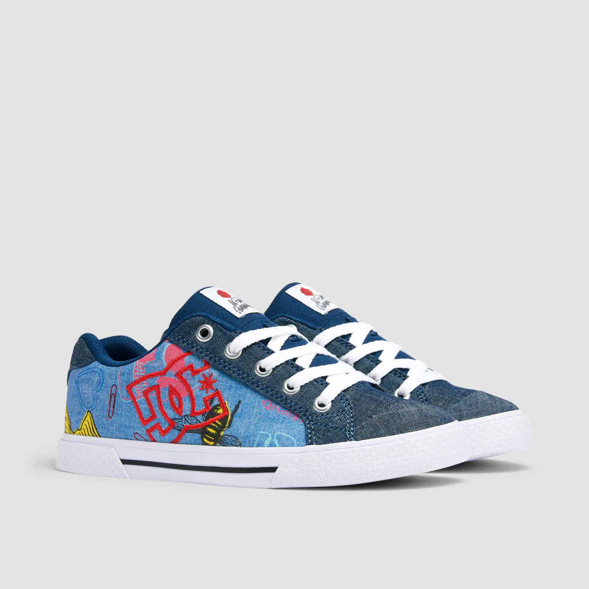 DC Chelsea Shoes - Heather Dark Denim - Womens - Image 2