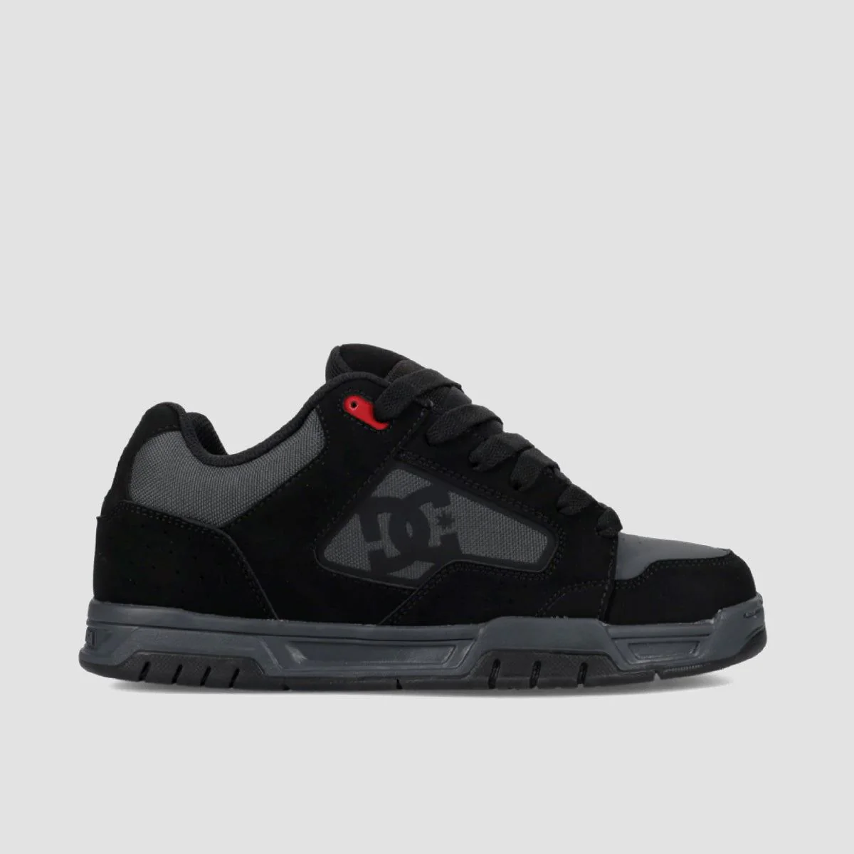 DC Coiler Shoes - Black/Grey/Red