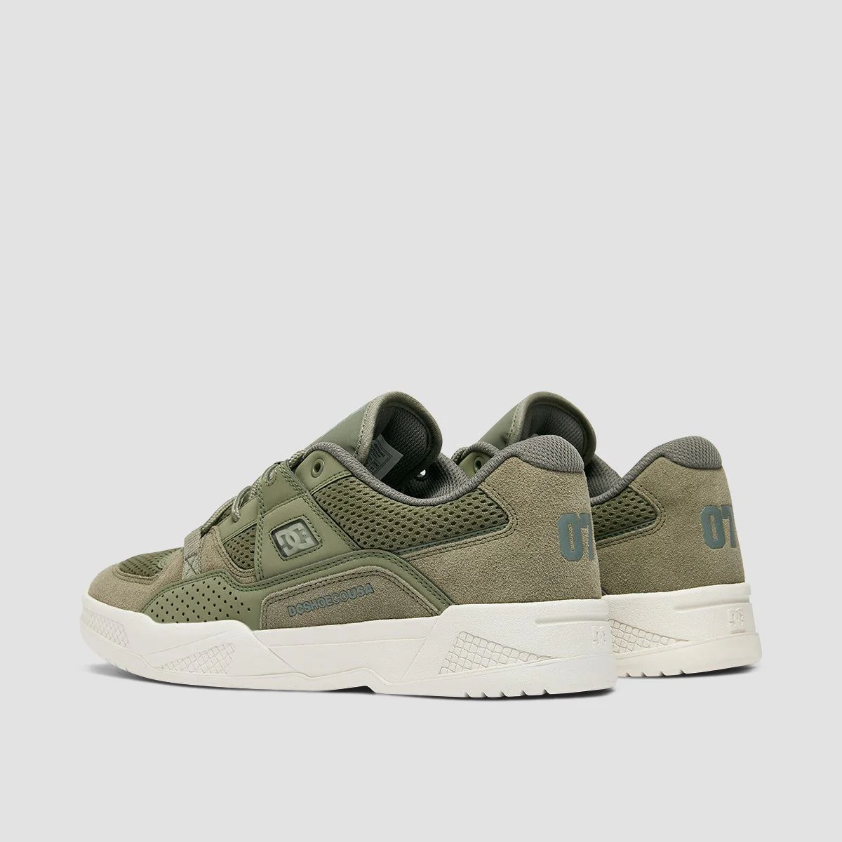 DC Construct Shoes - Army/Olive - Image 3