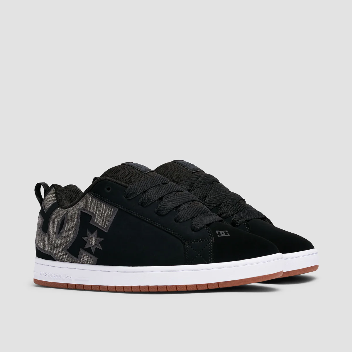 DC Court Graffik Shoes - Black Wash - Image 2