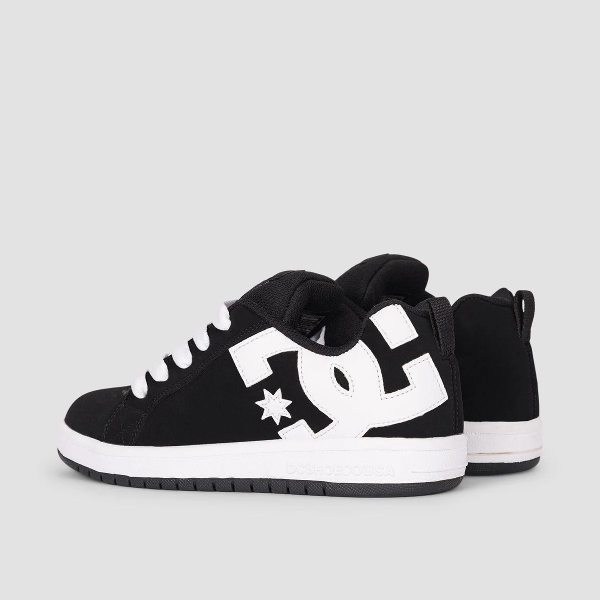 DC Court Graffik Shoes - Black/White - Kids - Image 3