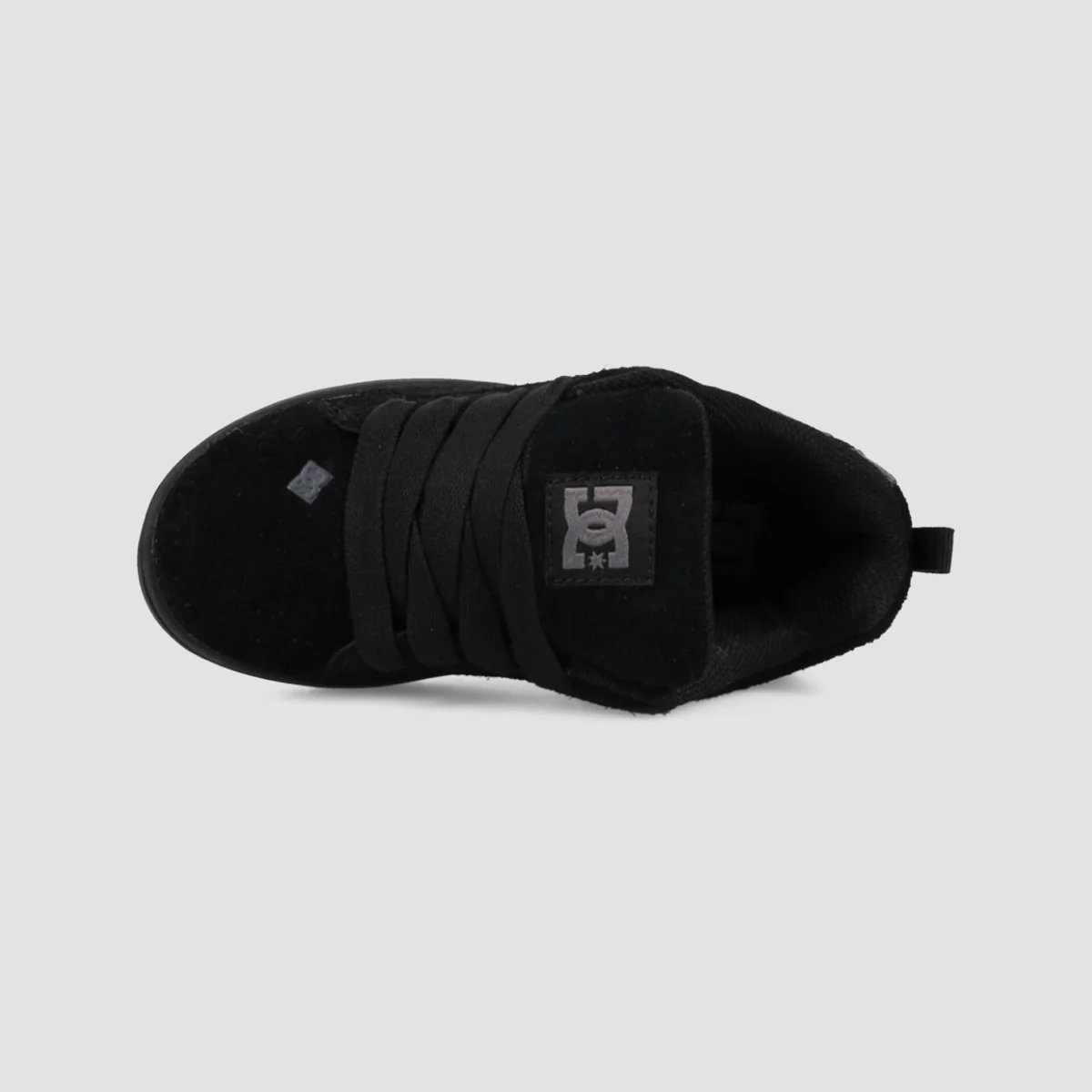 DC Court Graffik S Shoes - Black/Black/Grey - Kids - Image 2