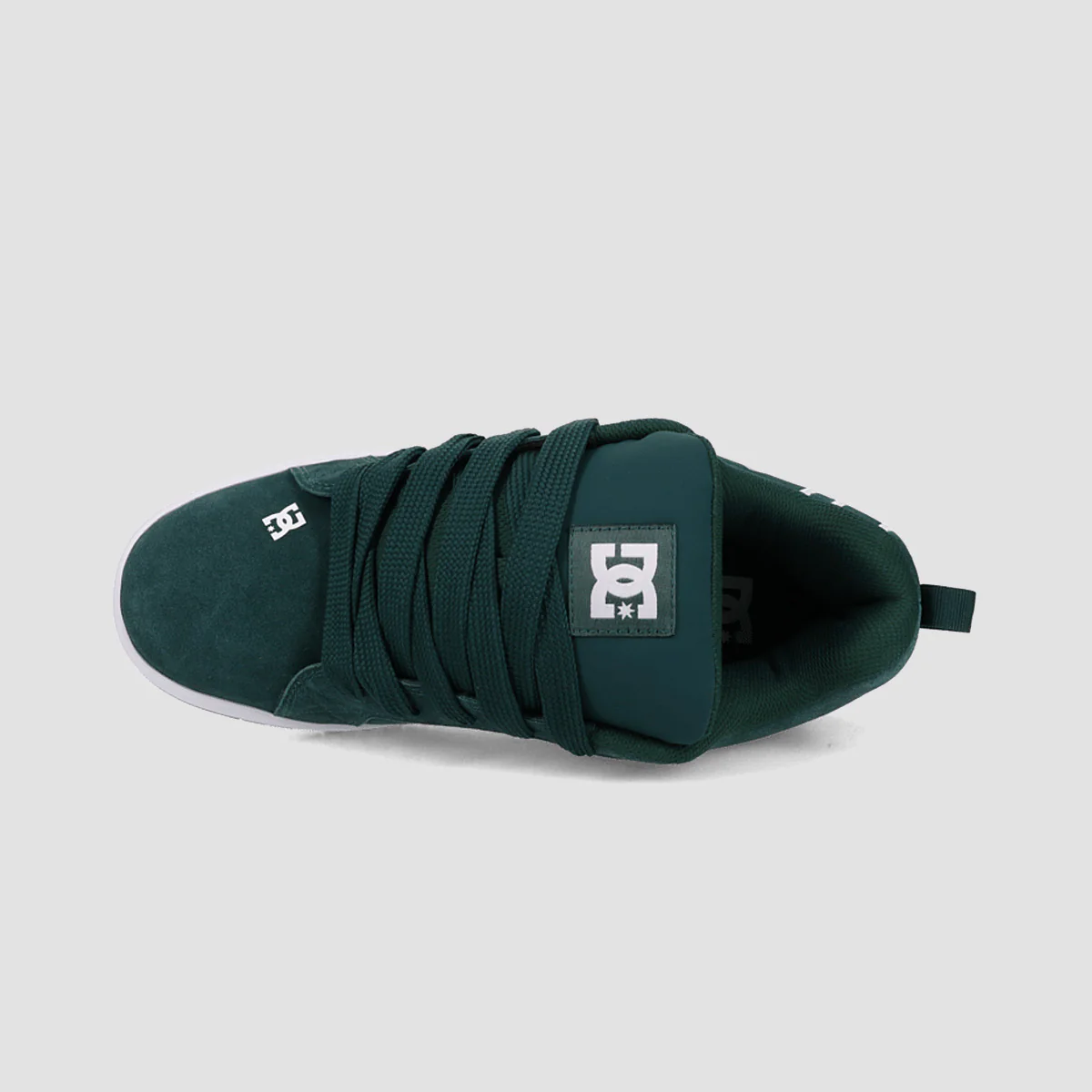 DC Court Graffik SE Shoes - Dark Green/White - Image 2