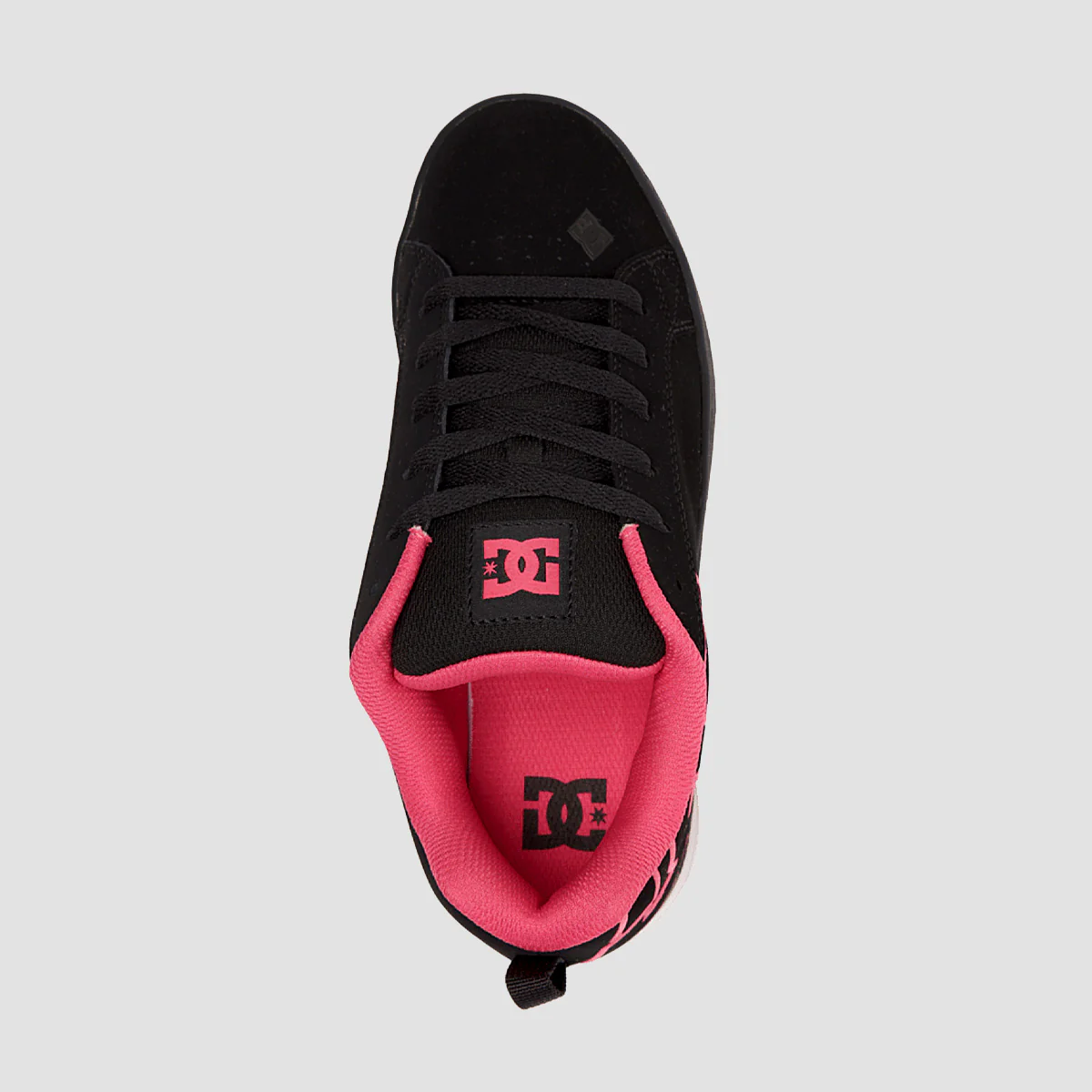 DC Court Graffik Shoes - Black/Black/Pink - Womens - Image 2