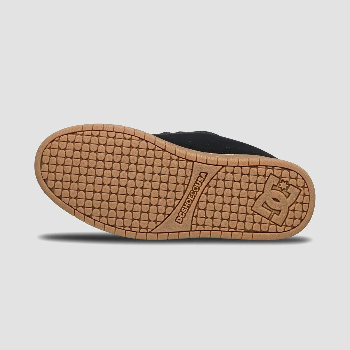 DC Court Graffik Shoes - Black/Brown/Gum - Image 4