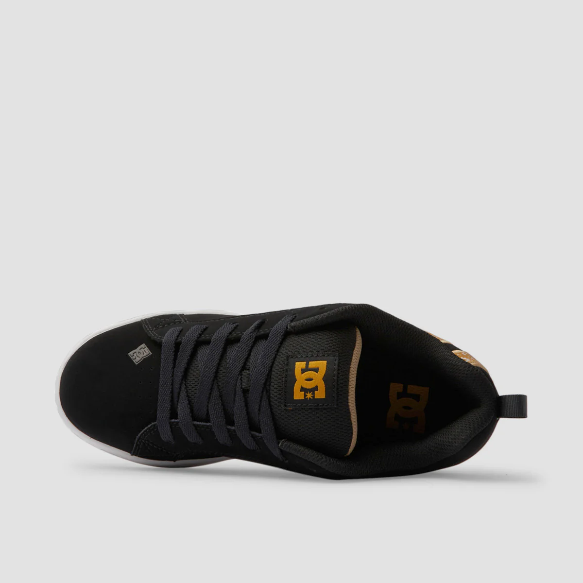 DC Court Graffik Shoes - Black/Gold - Womens - Image 3