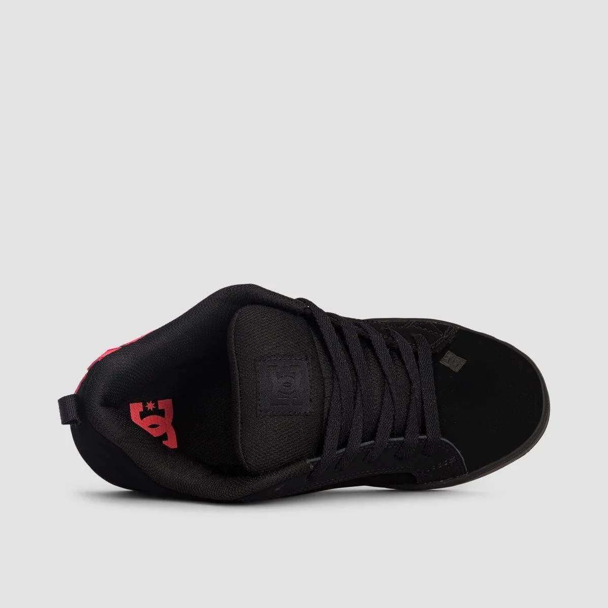 DC Court Graffik Shoes - Black/Hot Pink - Womens - Image 4