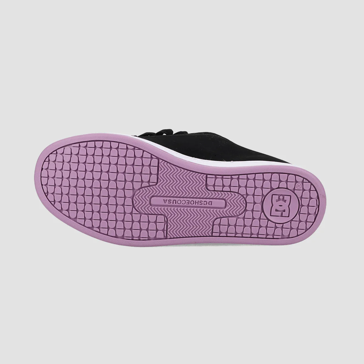 DC Court Graffik Shoes - Black/Lavender - Womens - Image 3