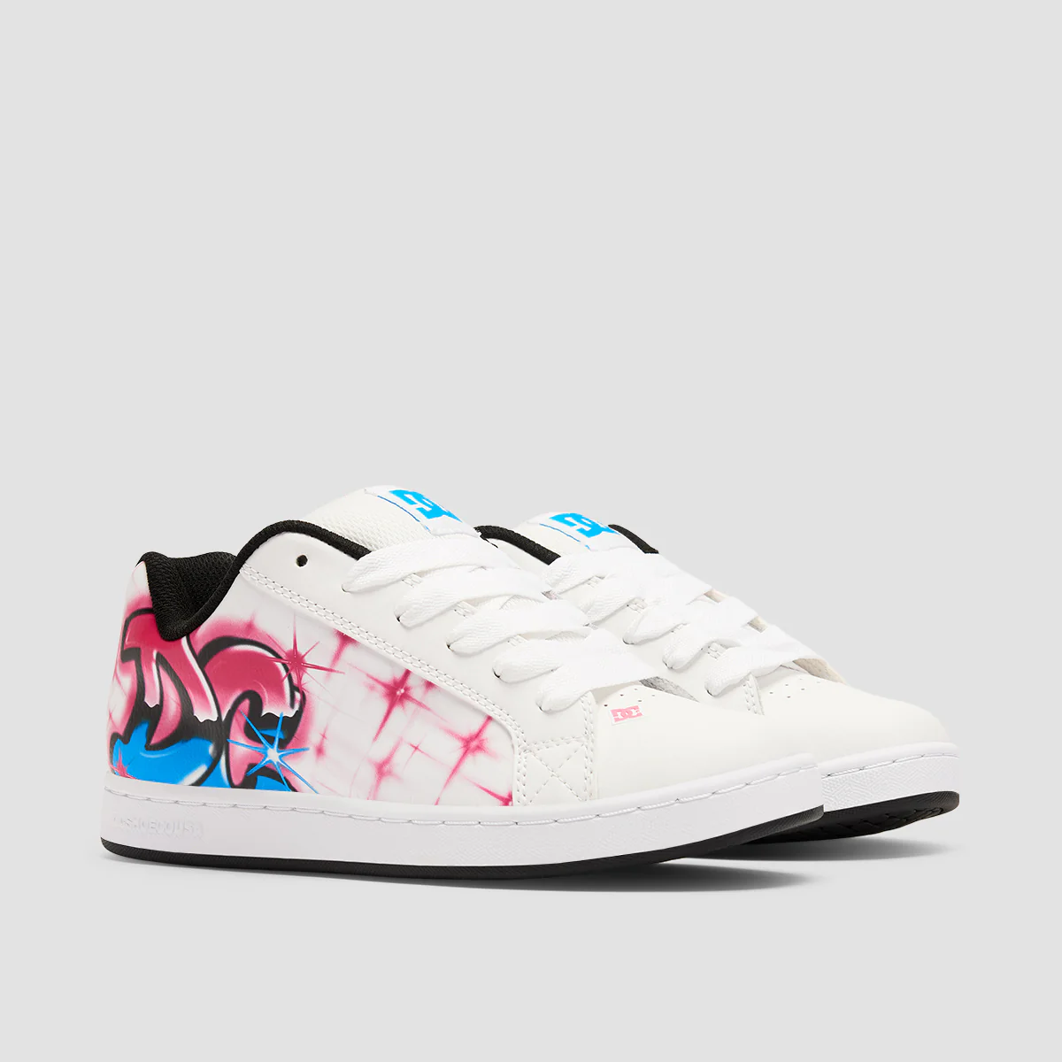 DC Court Graffik Shoes - Bright Rose - Womens - Image 2