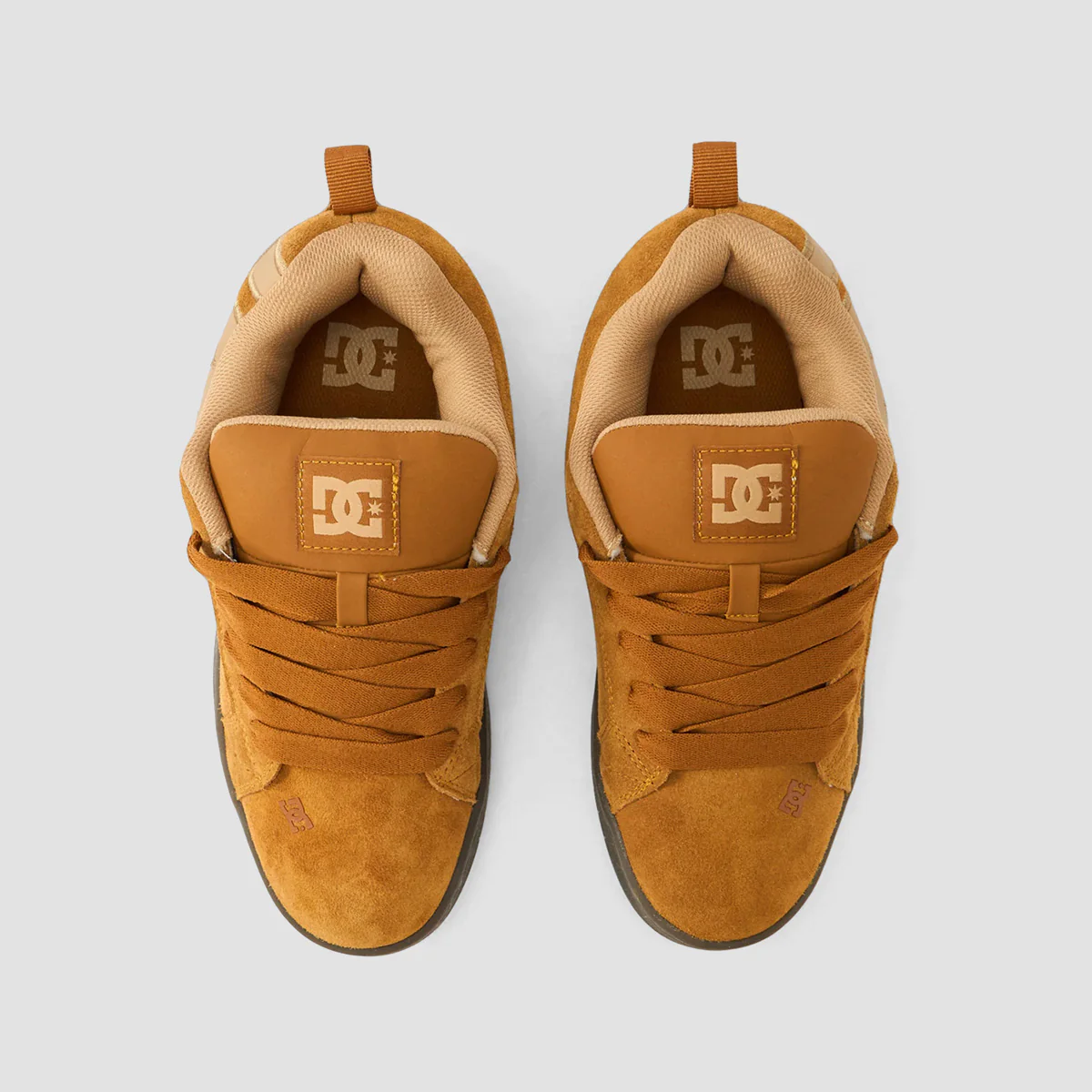 DC Court Graffik Shoes - Brown/Gum - Image 2