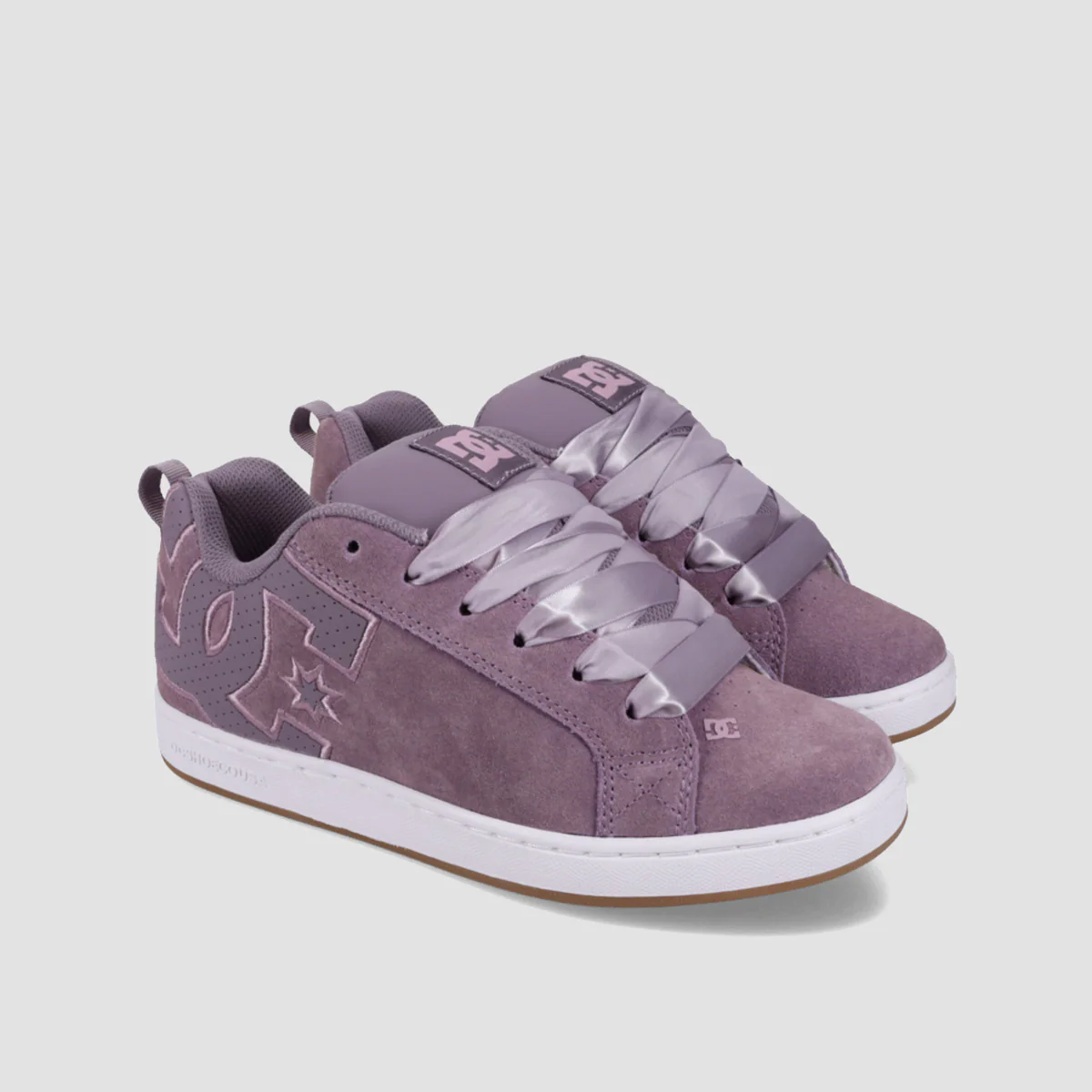 DC Court Graffik Shoes - Lilac/Lavender/Gum - Womens - Image 2