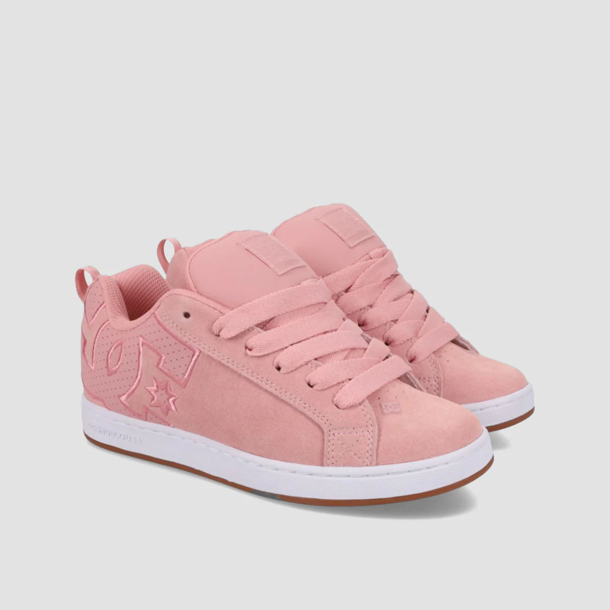 DC Court Graffik Shoes - Pink/White - Womens - Image 2