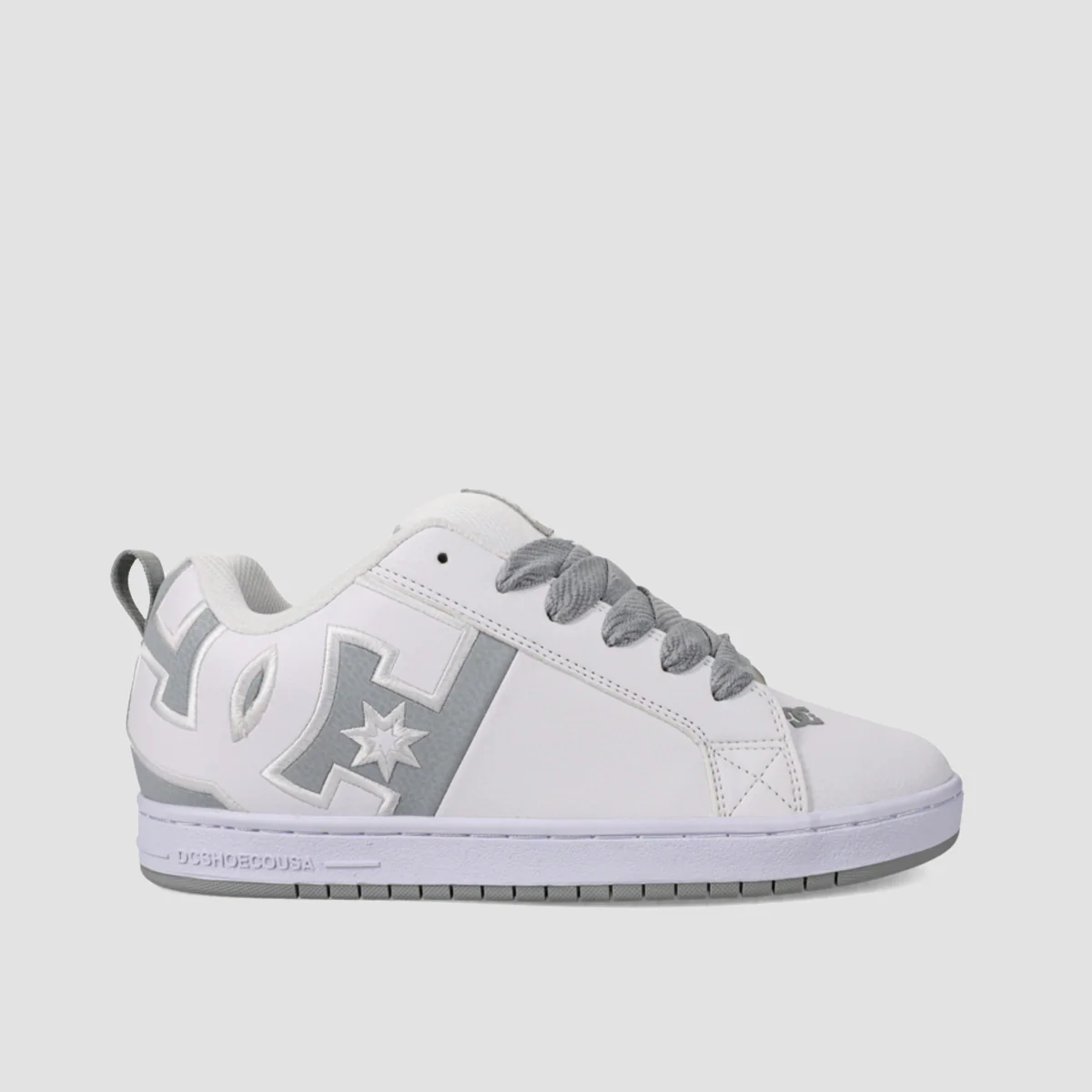DC Court Graffik SQ Shoes - White/Grey