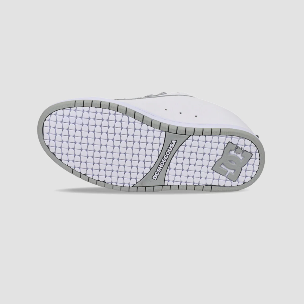 DC Court Graffik SQ Shoes - White/Grey - Image 4