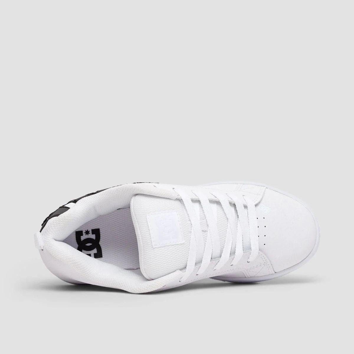 DC Court Graffik Shoes - White/Black/Yellow - Womens - Image 4