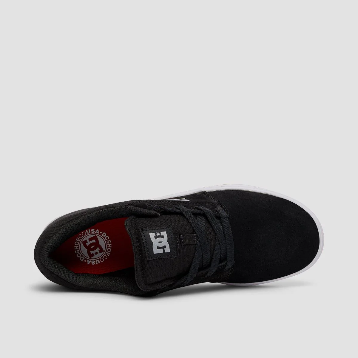 DC Crisis 2 S Shoes - Black/White/Black - Image 4