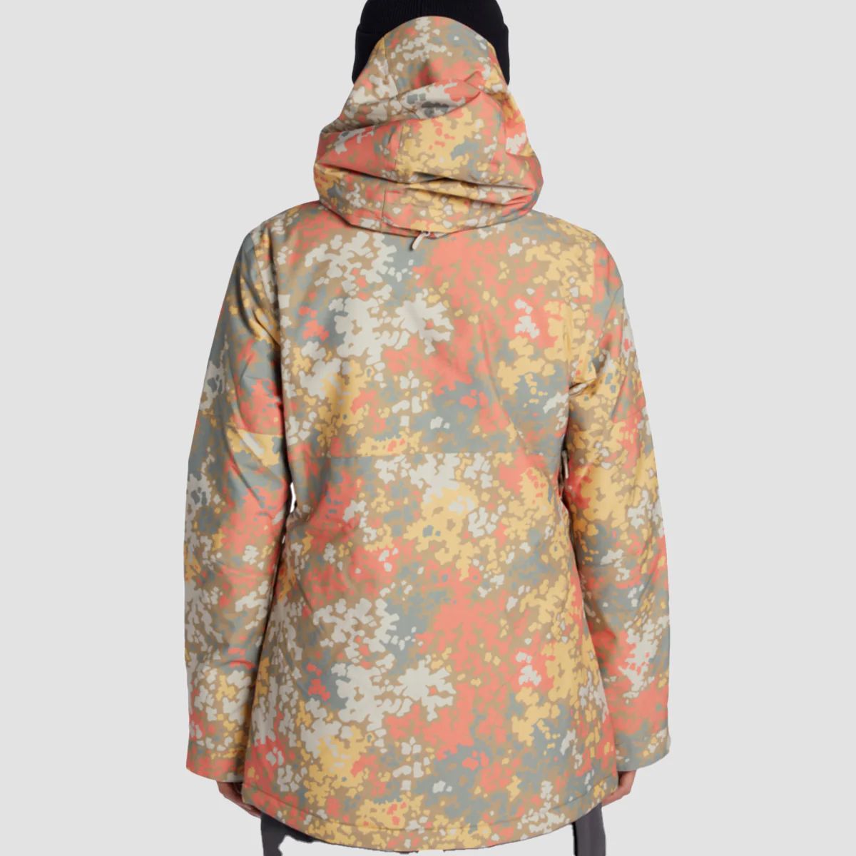 DC Cruiser Snow Jacket Fractal Coral - Womens - Image 3