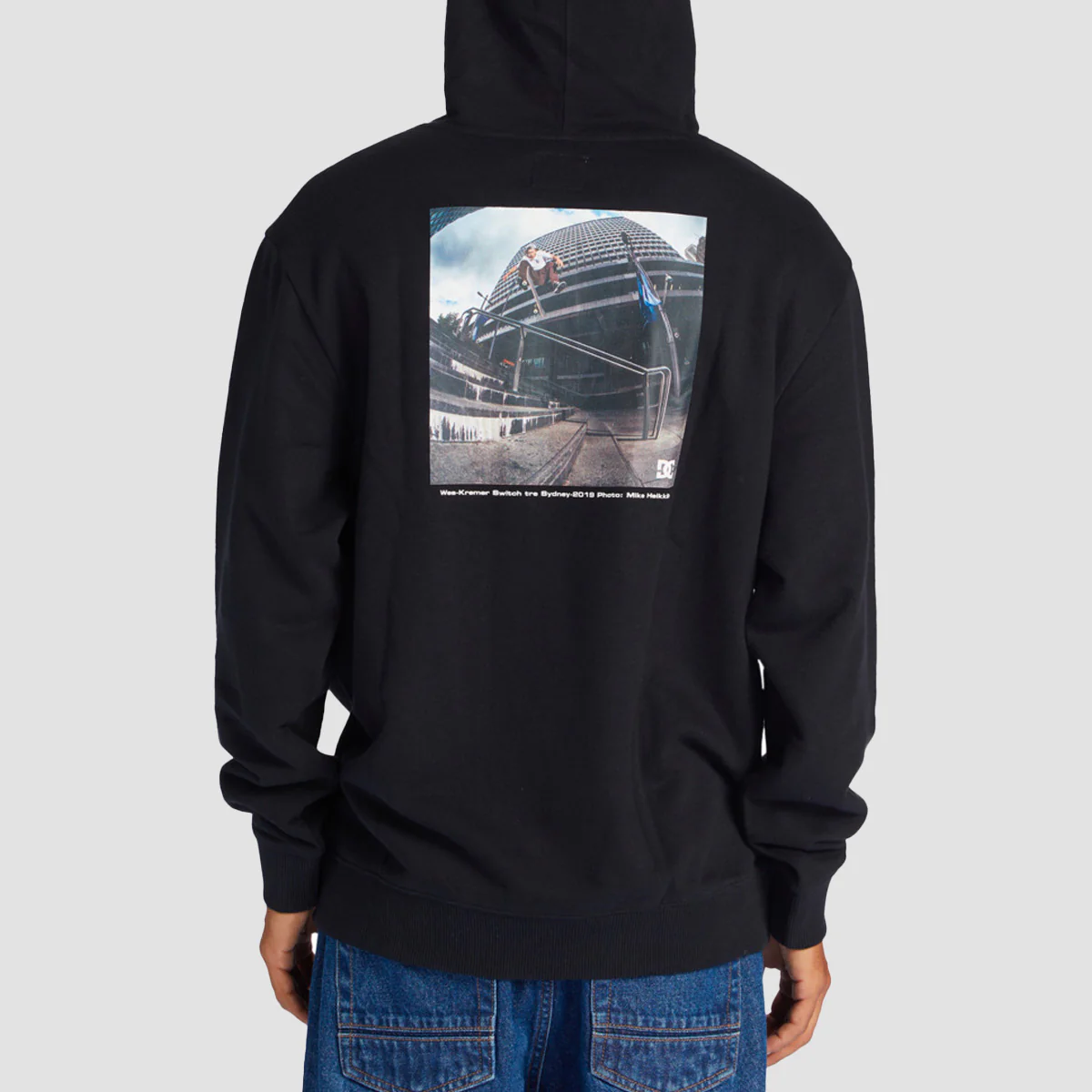 DC Heikkila SW 360 Flip Pullover Hoodie Black - Image 2
