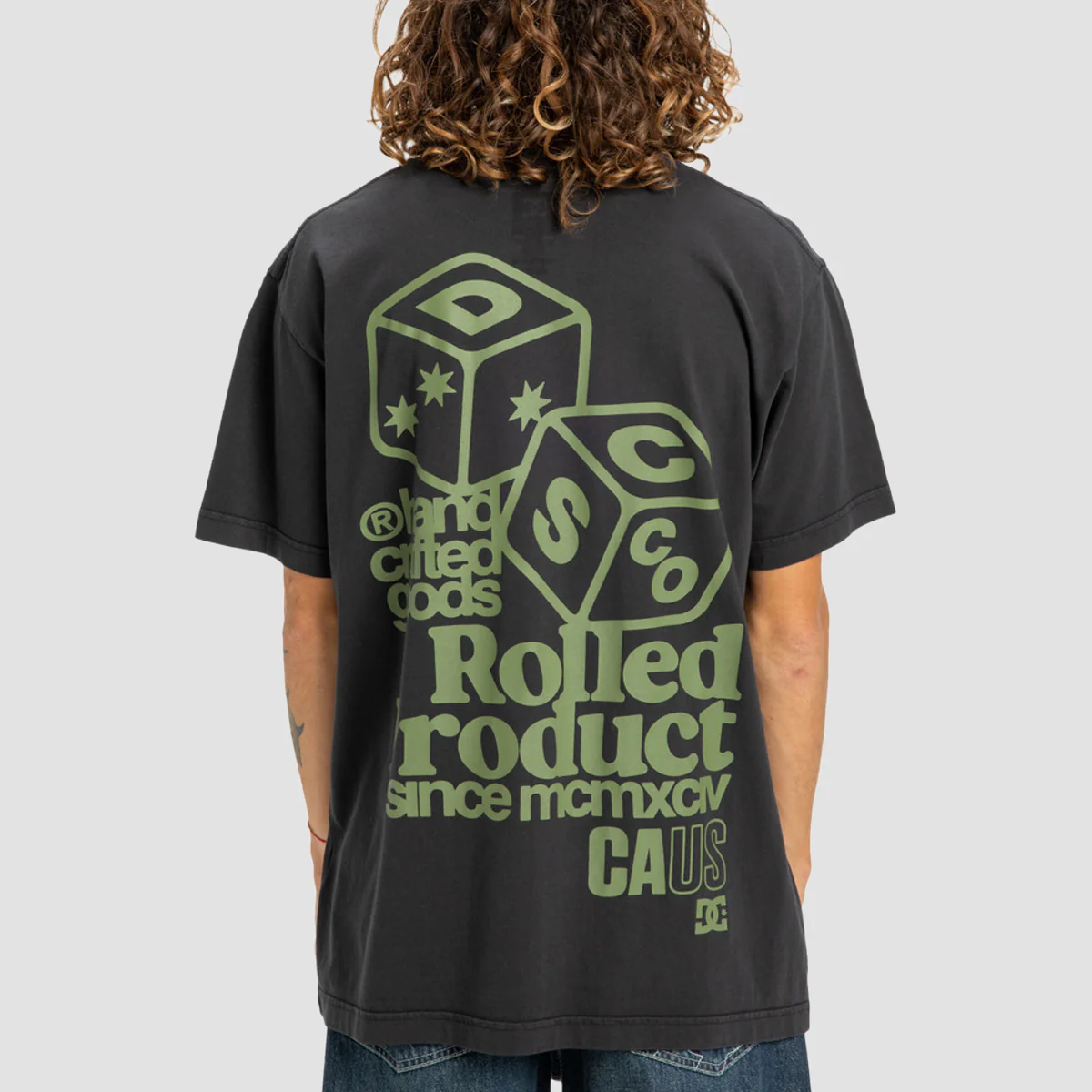 DC Hi Rolling T-Shirt Black - Image 2