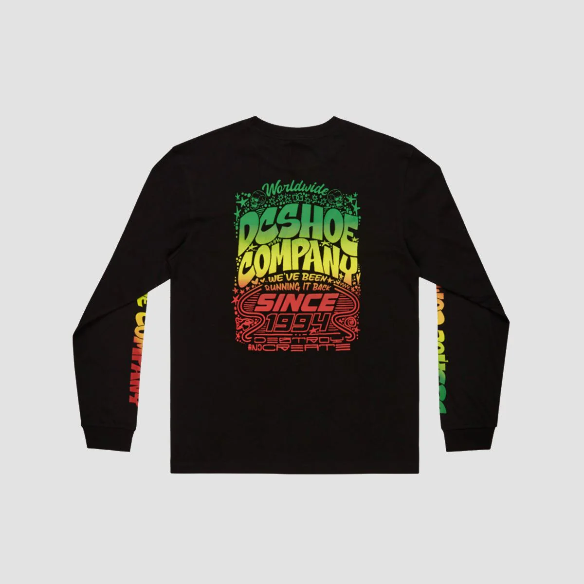 DC Hot Box Longsleeve T-Shirt Black - Image 3