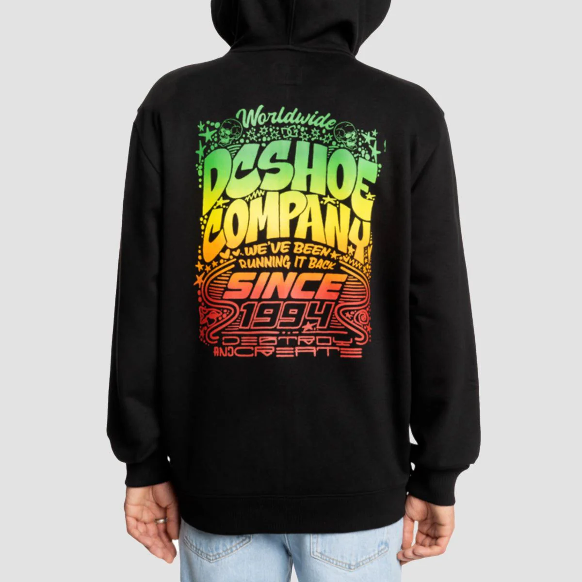 DC Hot Box Pullover Hoodie Black - Image 2