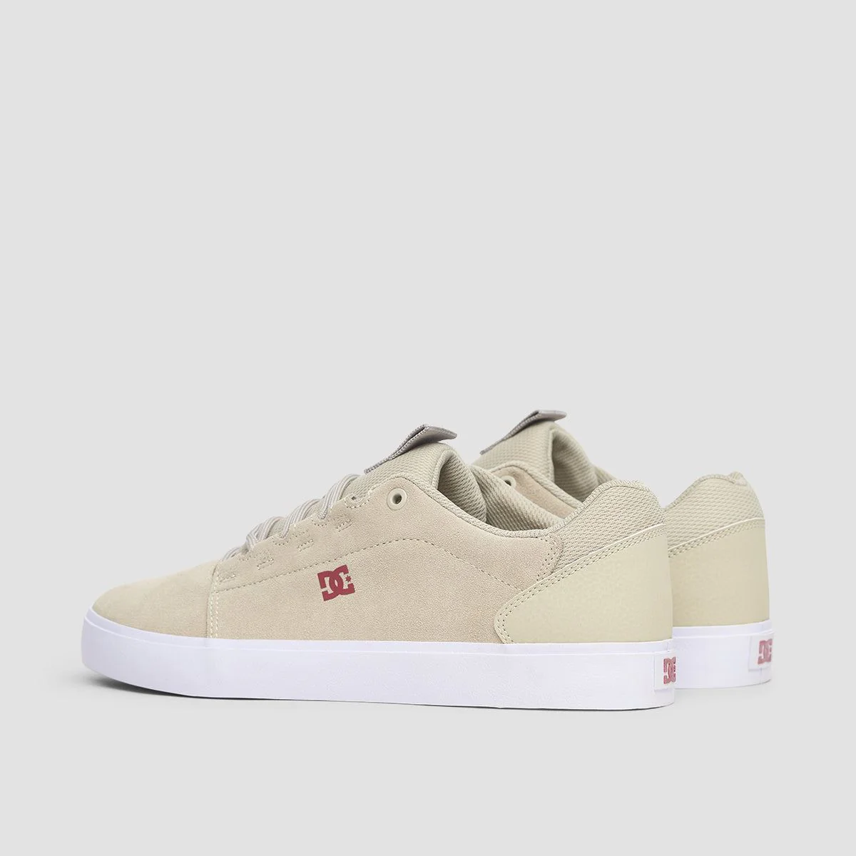 DC Hyde Shoes - Tan/Red - Image 3