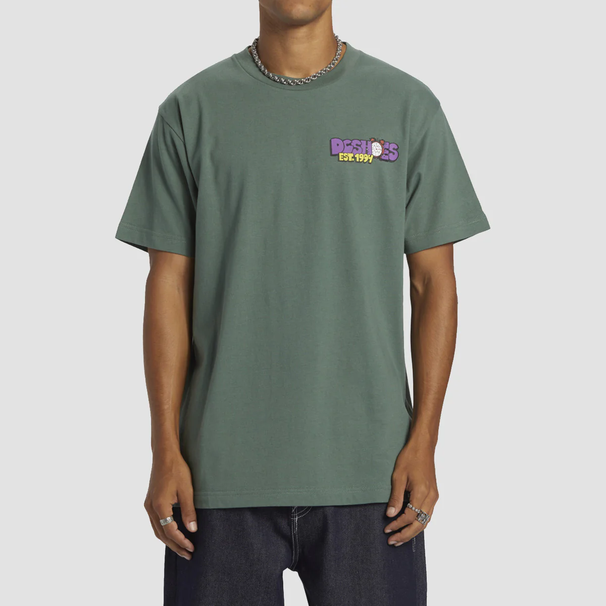 DC Its Time T-Shirt Dark Forest - Image 2
