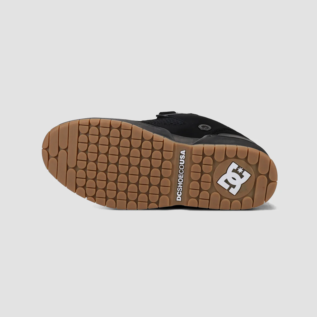 DC JS 1 Shoes - Black/Black/Gum - Image 4