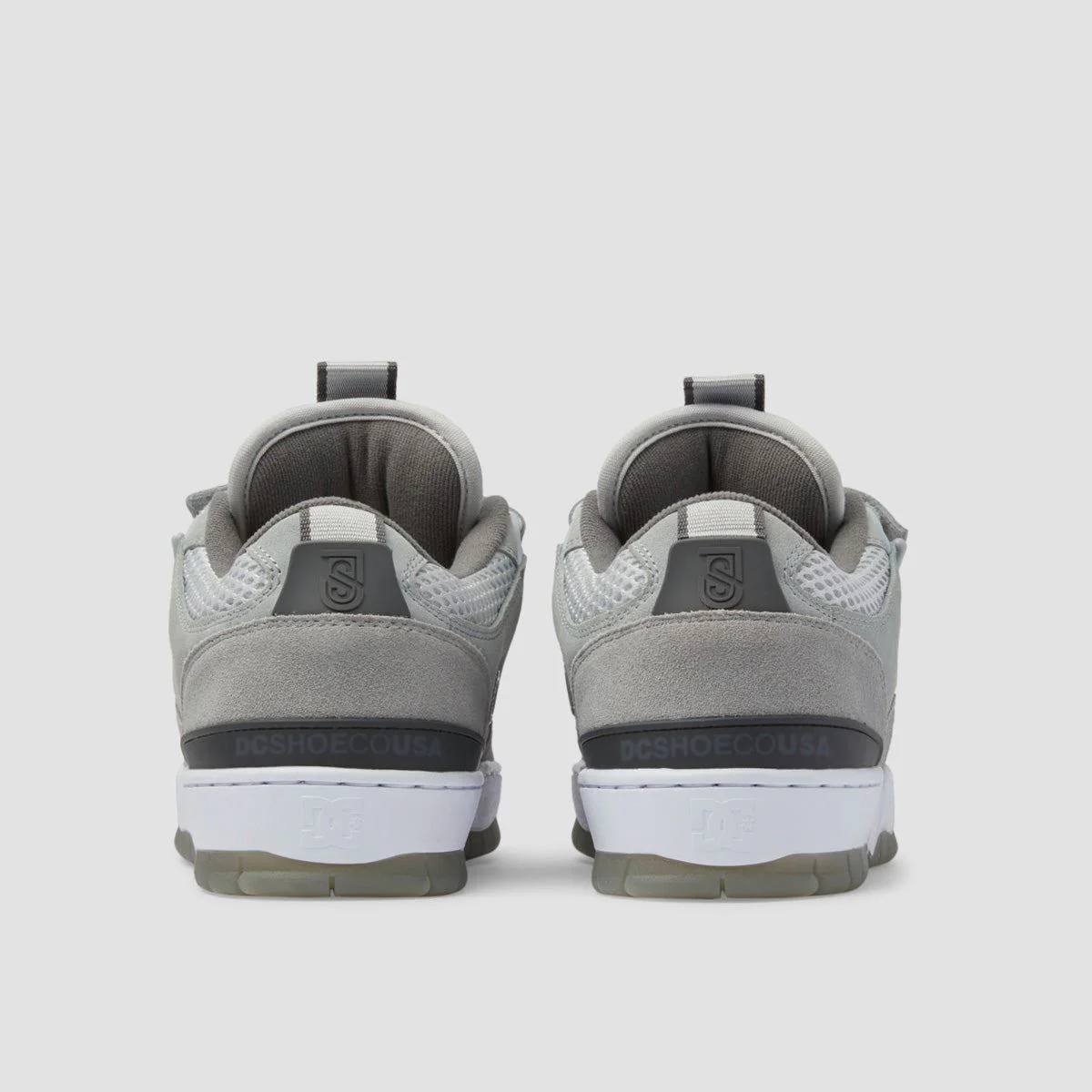 DC JS 1 Shoes - Grey/Grey/Grey - Image 3
