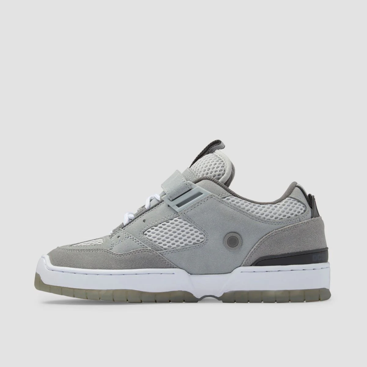 DC JS 1 Shoes - Grey/Grey/Grey - Image 4