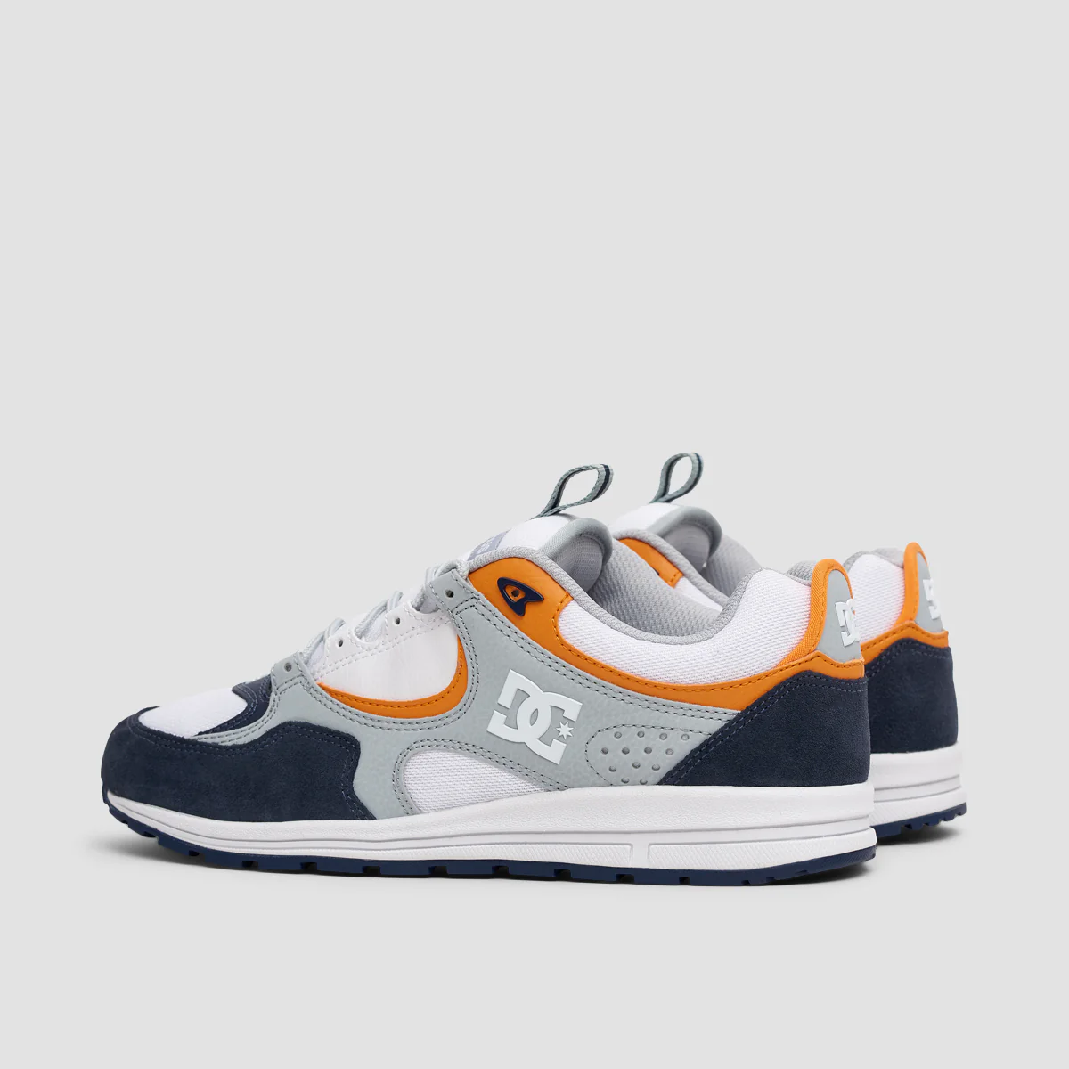 DC Kalis Lite Shoes - Navy/Orange - Image 3