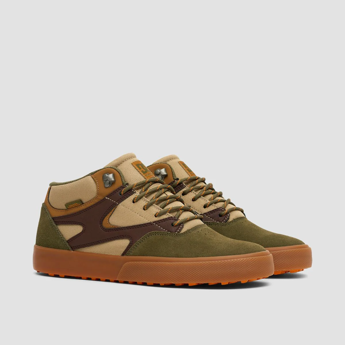DC Kalis Mid WNT Shoes - Brown/Dark Chocolate - Image 2