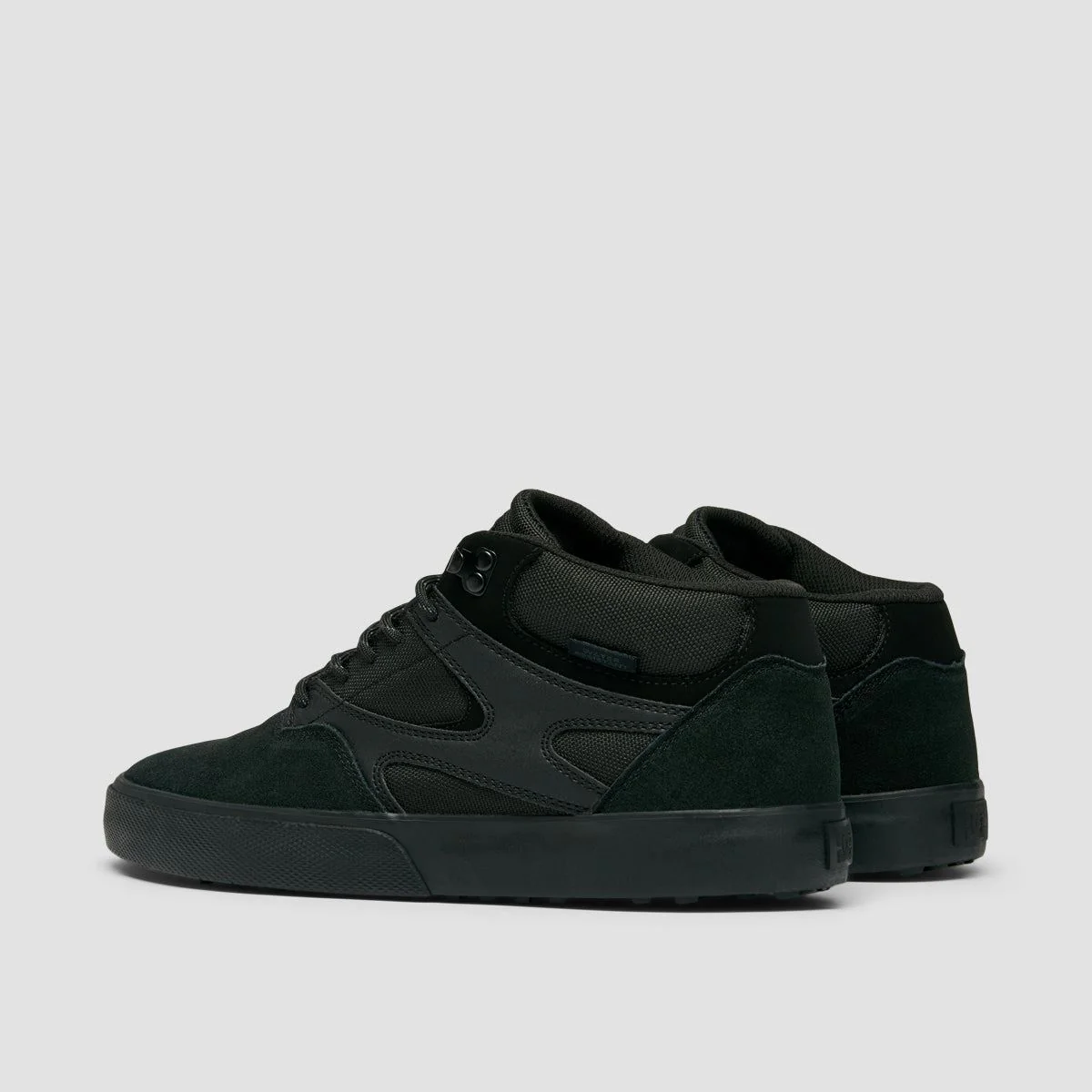 DC Kalis Vulc WNT Mid Top Shoes - Black/Black - Image 3