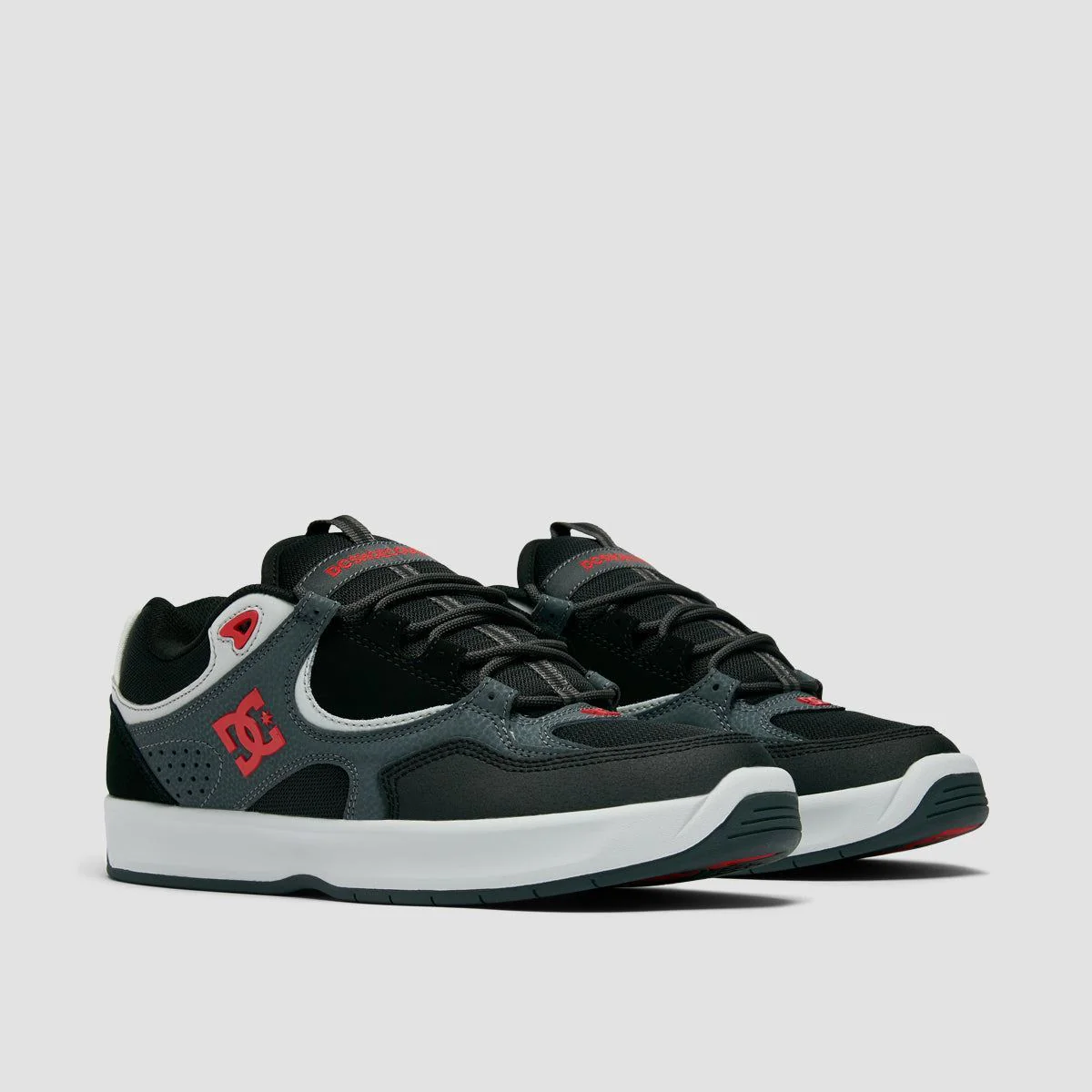 DC Kalynx Zero Shoes - Black/Grey/Red - Image 2