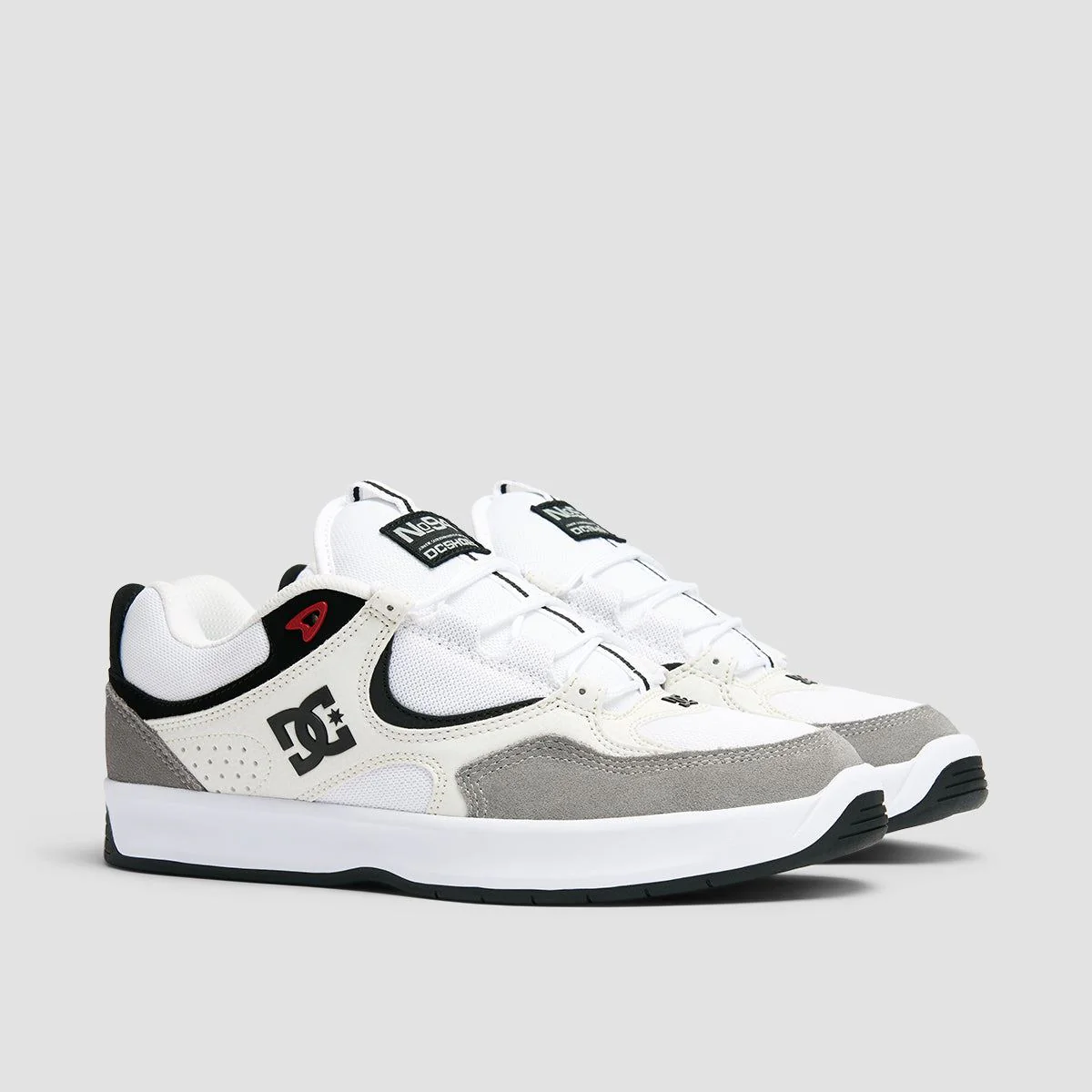 DC Kalynx Zero Shoes - Grey/Black/White - Image 2