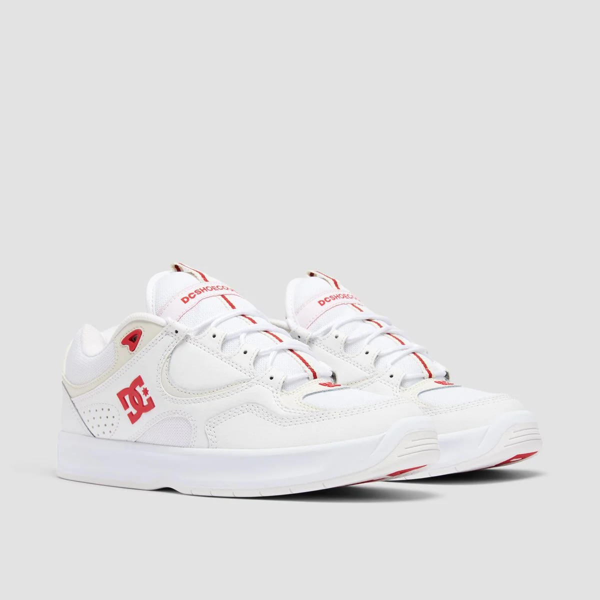 DC Kalynx Zero Shoes - White/Red - Image 2