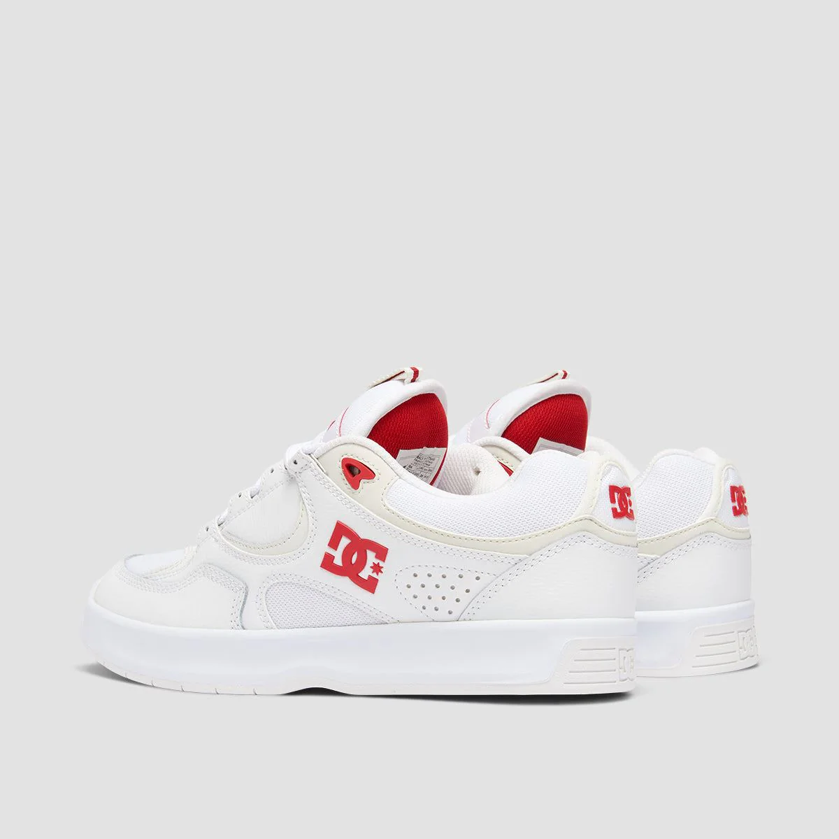 DC Kalynx Zero Shoes - White/Red - Image 3
