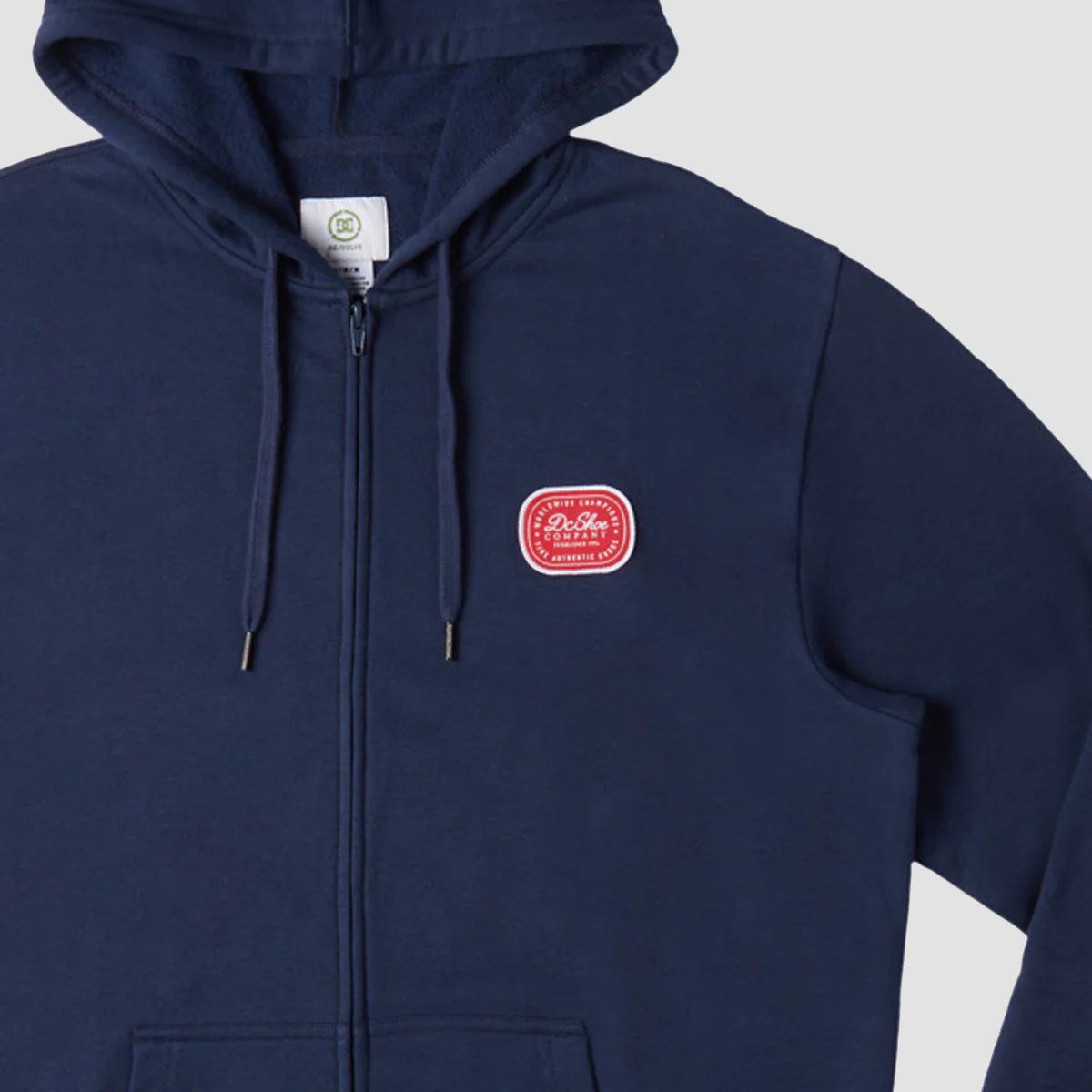 DC Label It Zip Hoodie Dress Blues - Image 2