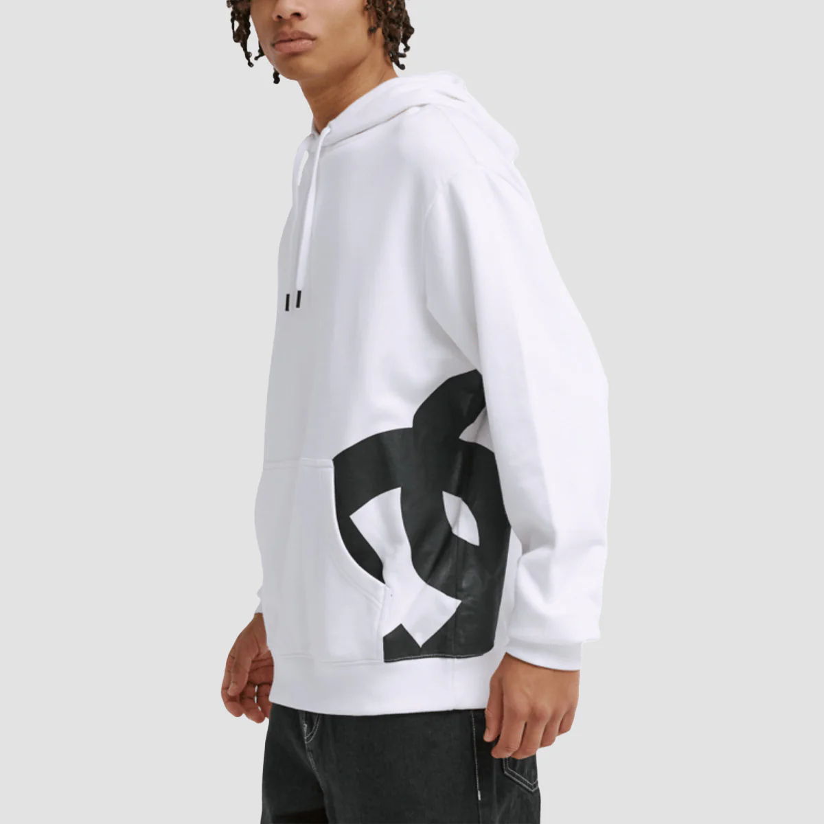 DC Lanai Pullover Hoodie White - Image 2