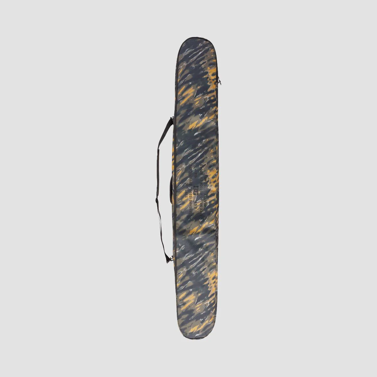 DC Layover 110L Snowboard Equipment Travel Bag Angled Tie Dye Ivy Green