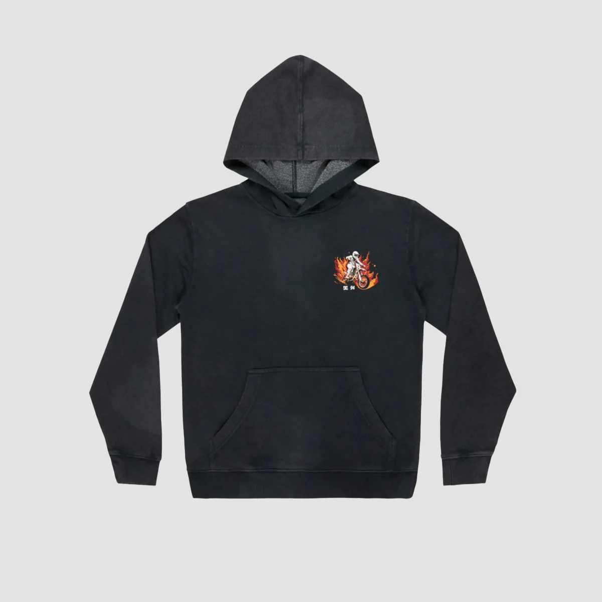 DC Leading The Pack Pullover Hoodie Black Acid - Kids