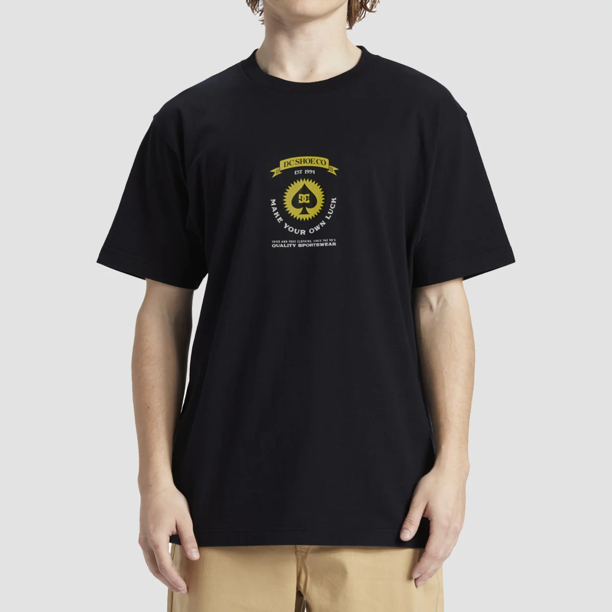 DC Lucky Hand T-Shirt Black - Image 2
