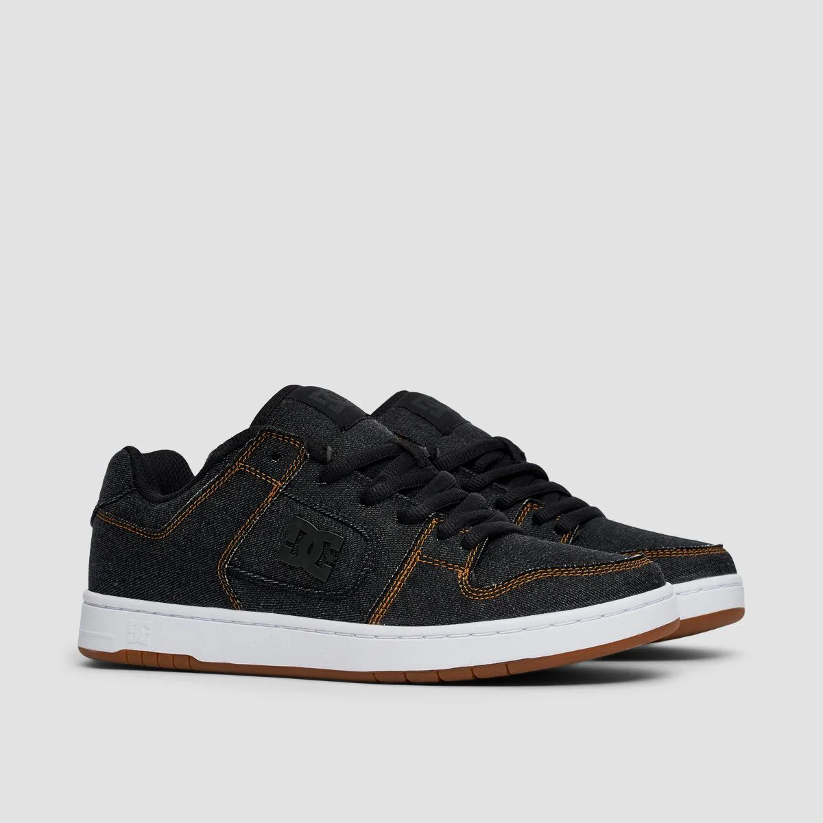 DC Manteca 4 Shoes - Black Denim - Image 2