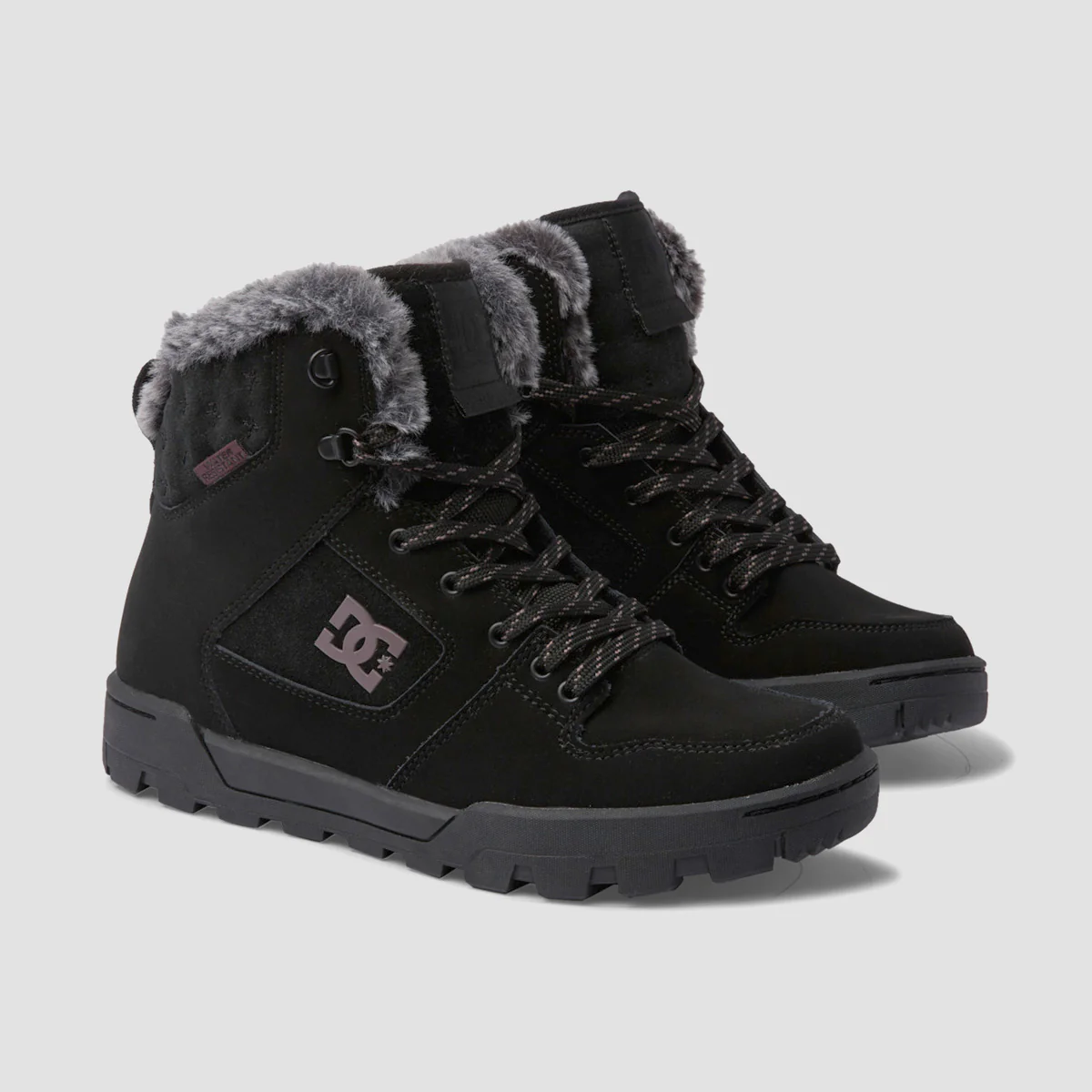 DC Manteca 4 Boots - Black/Grape - Womens - Image 2