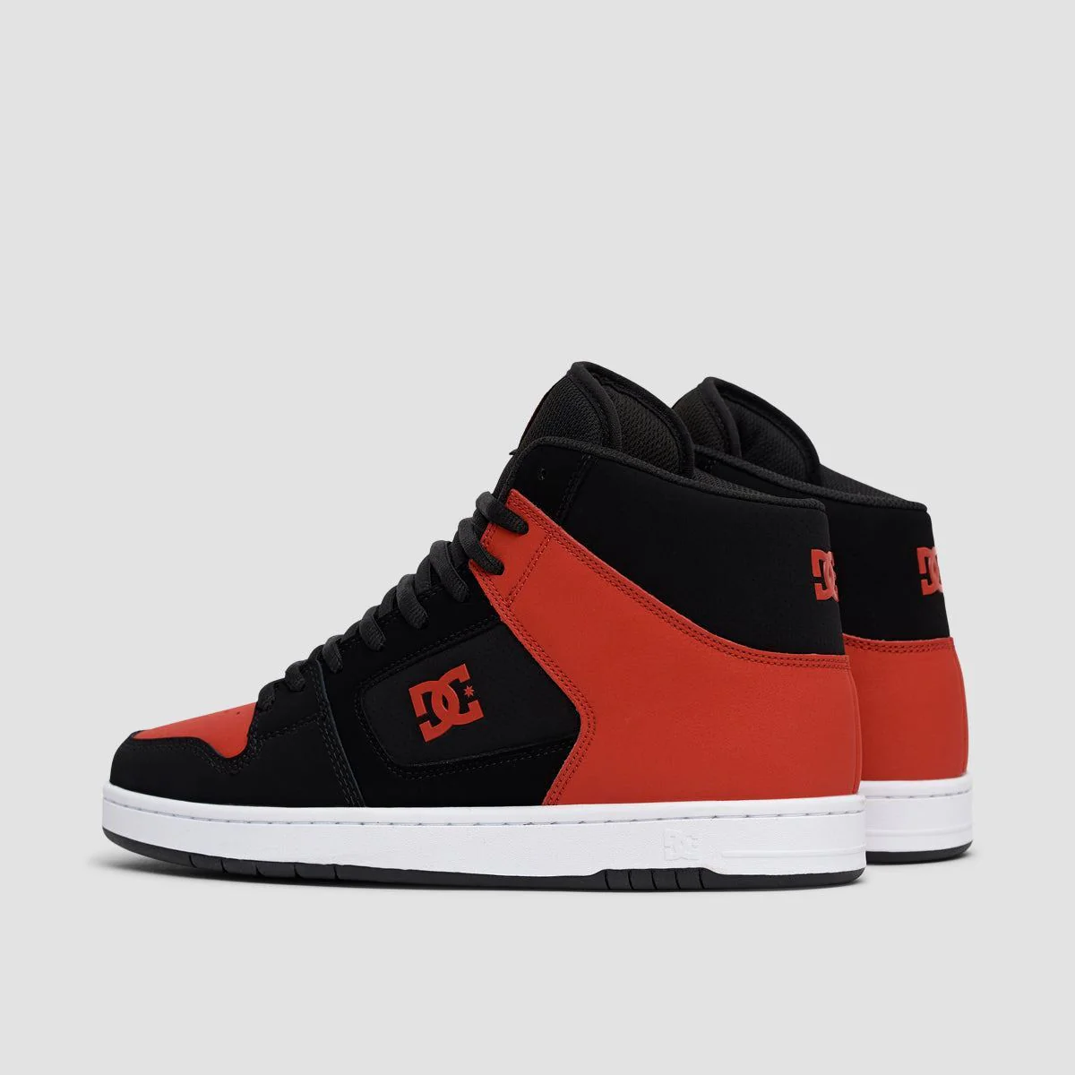 DC Manteca 4 Hi Shoes - Black/Red - Image 3