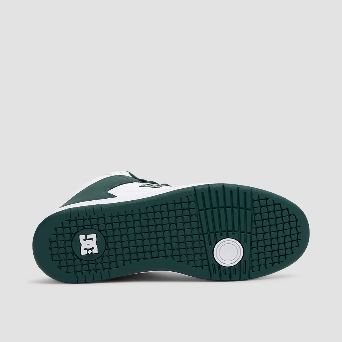 DC Manteca 4 Hi Shoes - White/Dark Olive - Image 5