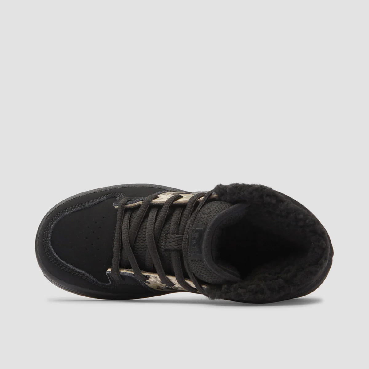 DC Manteca 4 Hi WR High Top Shoes - Black/Camo - Kids - Image 3