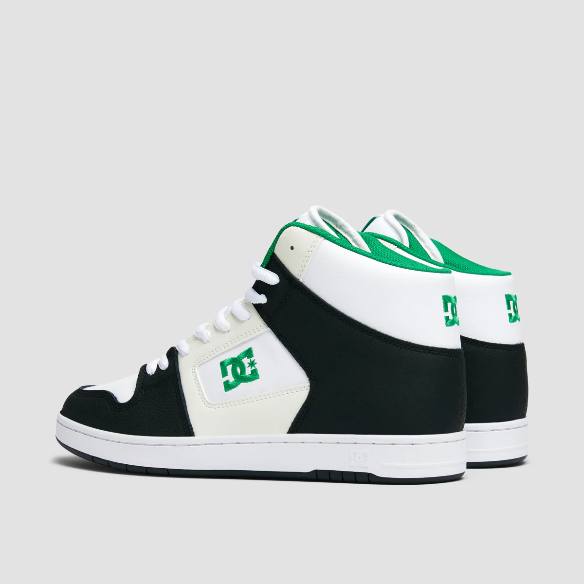 DC Manteca 4 High Top Shoes - Black/White/Green - Image 3